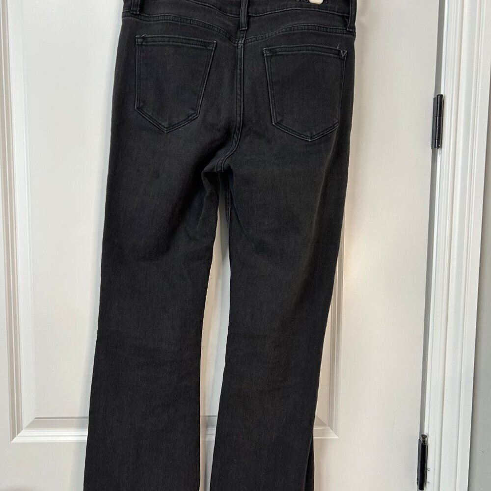 Vigoss Markey Crop Boot Black Jeans Size 28 EUC - Picture 2 of 2
